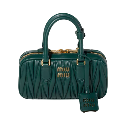 Arcadie matelassé nappa leather mini-bag