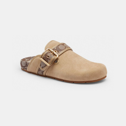 Archival Buckle Clog In Signature Jacquard