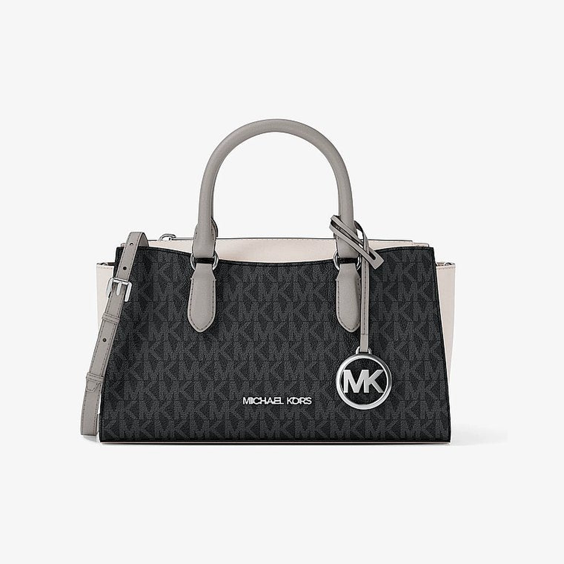 Arden Small Color-Block Signature Logo Messenger Bag