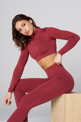 W445 Seamless Curve Longsleeve crop