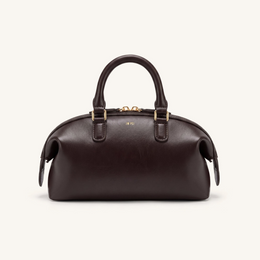 Arlo Top Handle Bag - Dark Brown