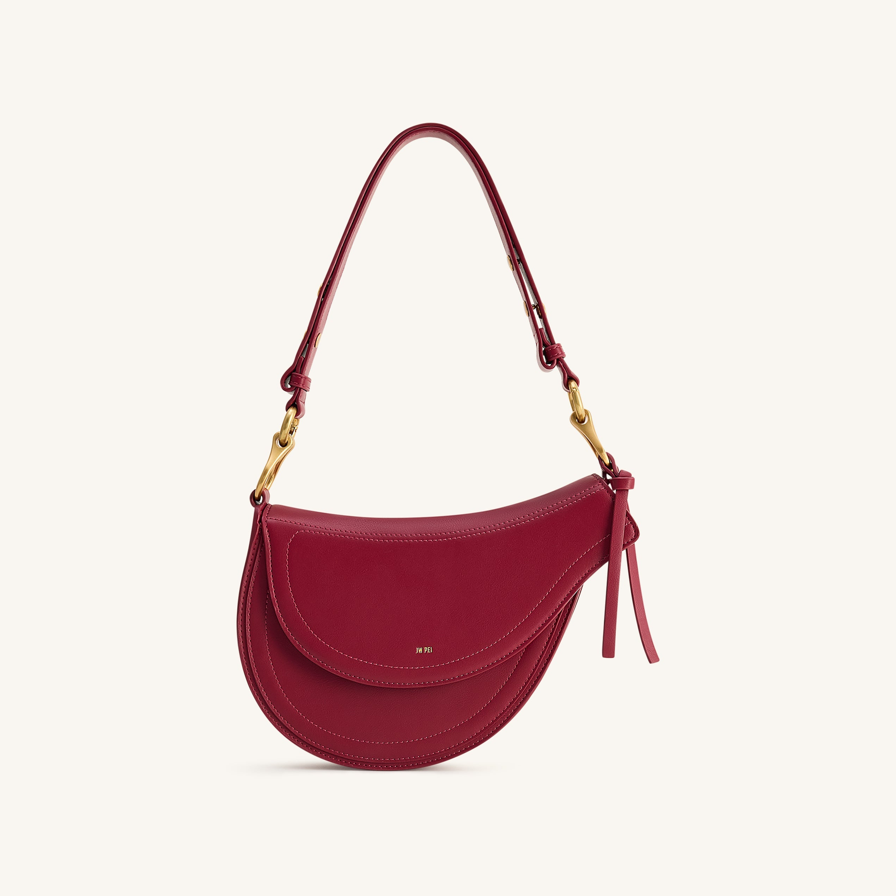 Ashlie Crossbody Bag - Burgundy