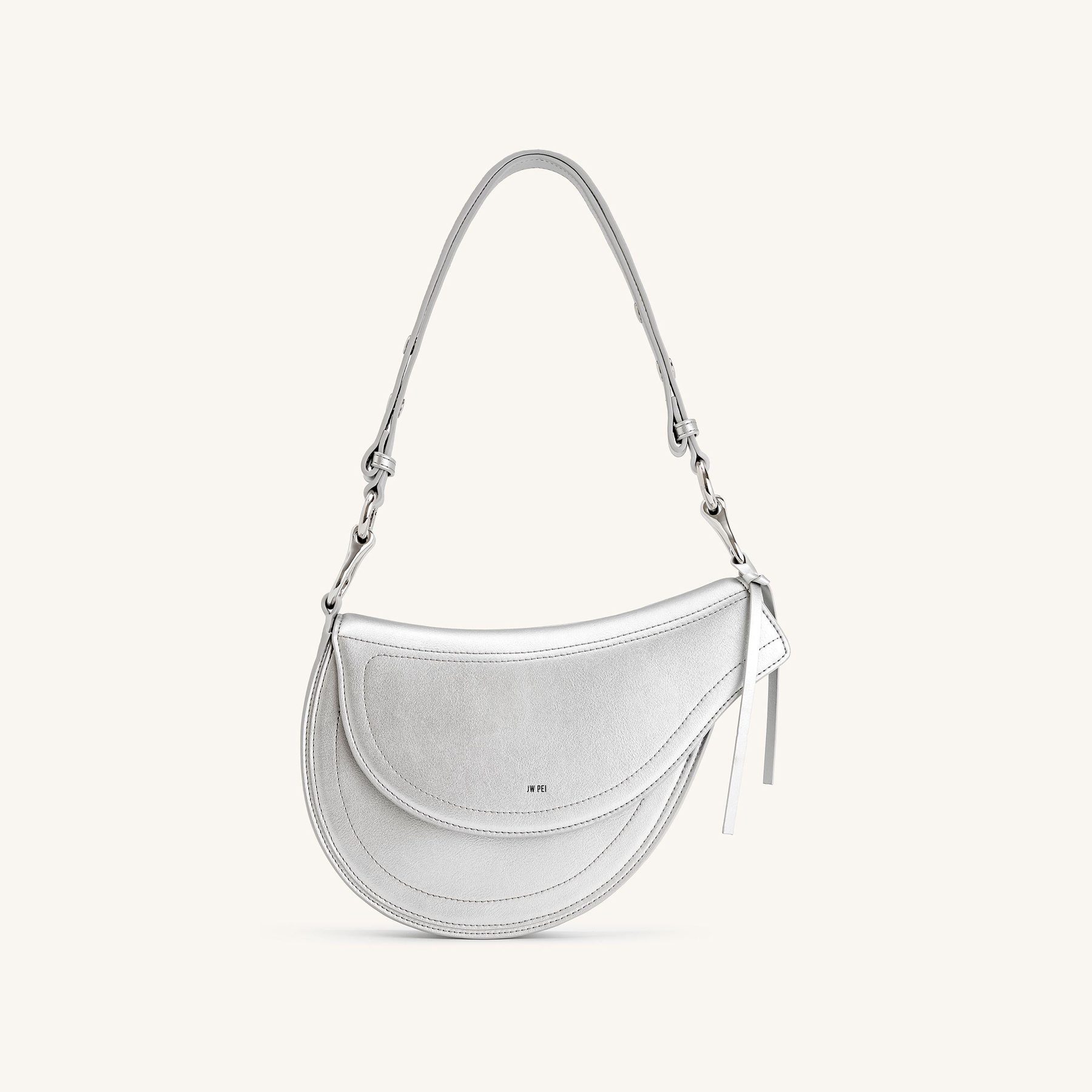 Ashlie Crossbody Bag - Silver