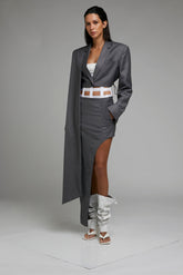 ASYMMETRIC MAXI SKIRT