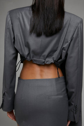 ASYMMETRIC MAXI SKIRT