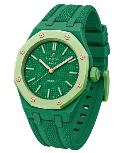 Audemars Piguet x Swatch Royal Pop  "Green Eight"