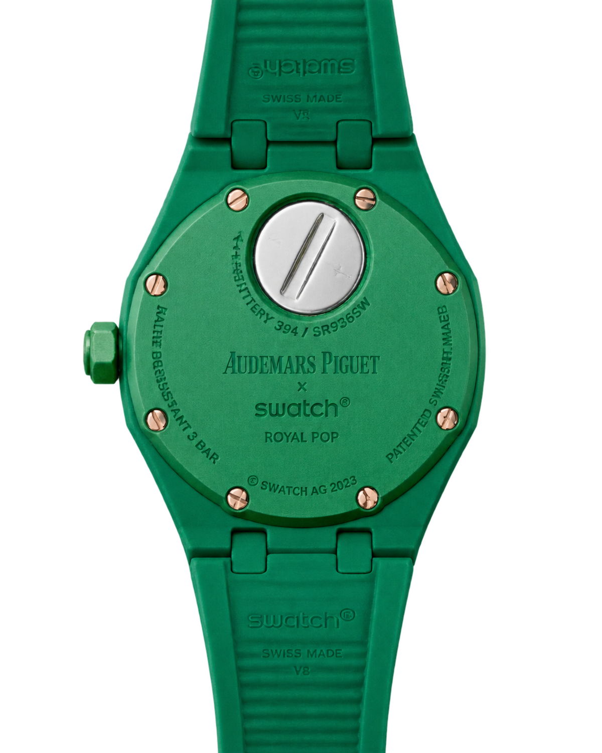 Audemars Piguet x Swatch Royal Pop  "Green Eight"