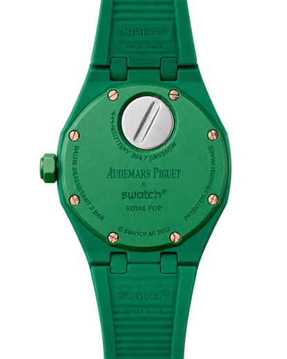 Audemars Piguet x Swatch Royal Pop  "Green Eight"