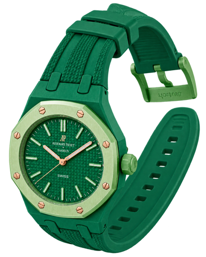 Audemars Piguet x Swatch Royal Pop  "Green Eight"