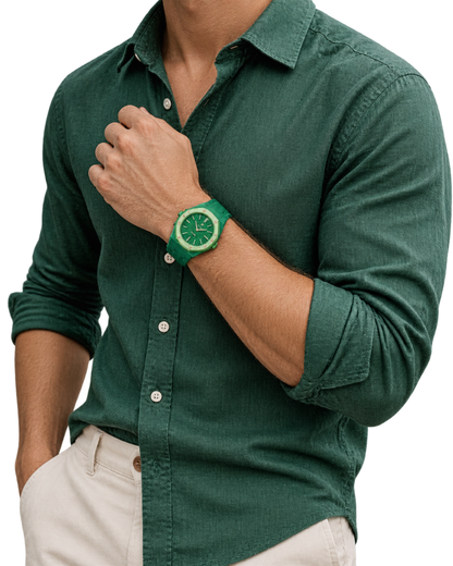 Audemars Piguet x Swatch Royal Pop  "Green Eight"
