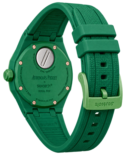 Audemars Piguet x Swatch Royal Pop  "Green Eight"