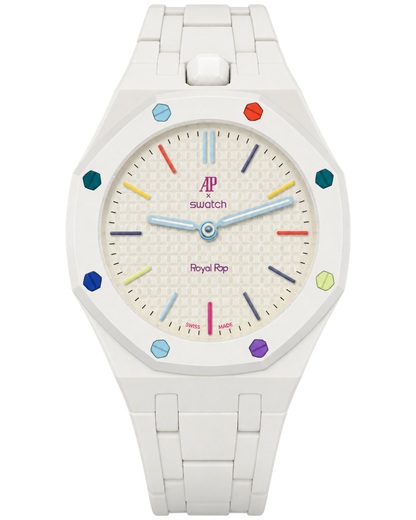 Audemars Piguet x Swatch Royal Pop "Huit Blanc"
