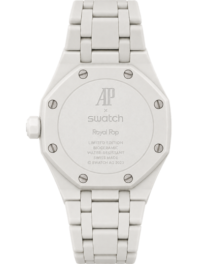 Audemars Piguet x Swatch Royal Pop "Huit Blanc"