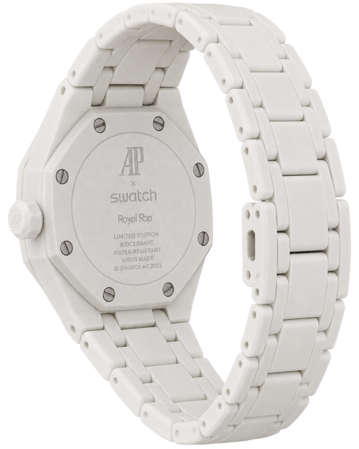 Audemars Piguet x Swatch Royal Pop "Huit Blanc"