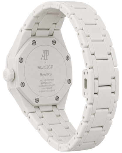 Audemars Piguet x Swatch Royal Pop "Huit Blanc"