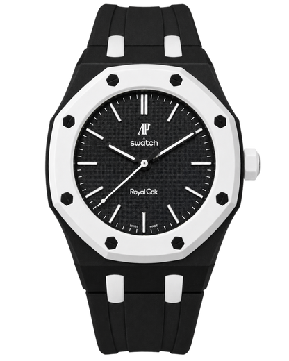 Audemars Piguet x Swatch Royal Pop "Ocho Negro"