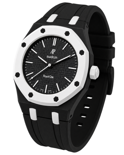 Audemars Piguet x Swatch Royal Pop "Ocho Negro"