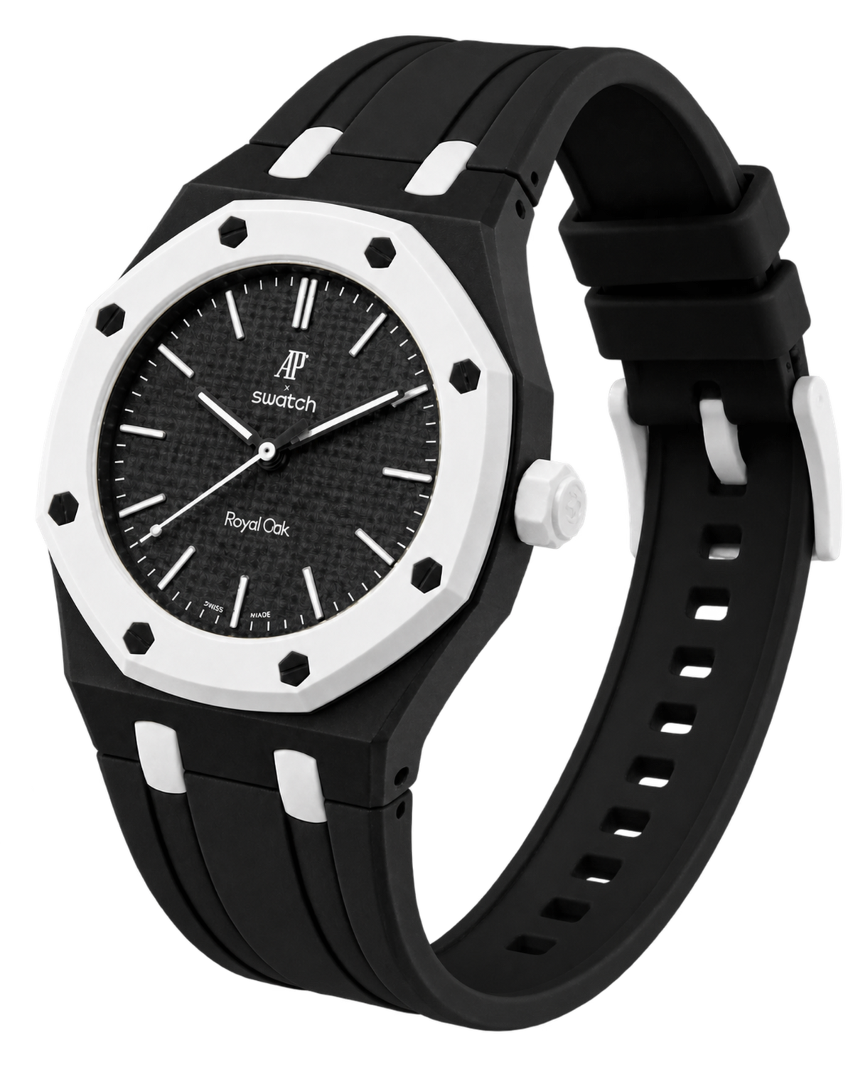 Audemars Piguet x Swatch Royal Pop "Ocho Negro"
