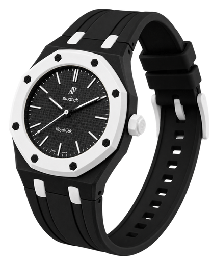 Audemars Piguet x Swatch Royal Pop "Ocho Negro"