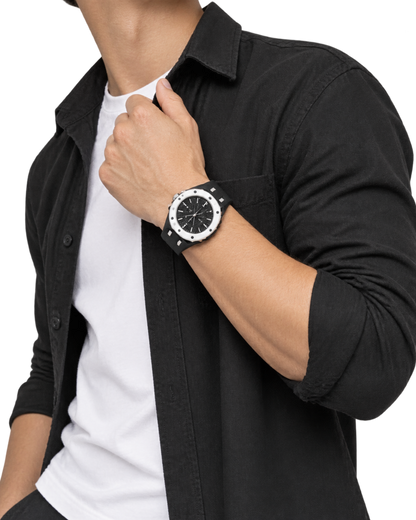 Audemars Piguet x Swatch Royal Pop "Ocho Negro"