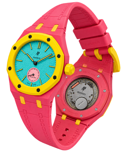Audemars Piguet x Swatch Royal Pop "OTG ROZ"