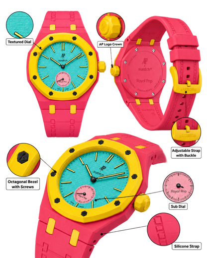 Audemars Piguet x Swatch Royal Pop "OTG ROZ"