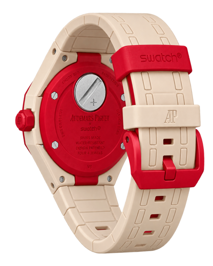 Audemars Piguet x Swatch Royal Pop "Otto Rosso"
