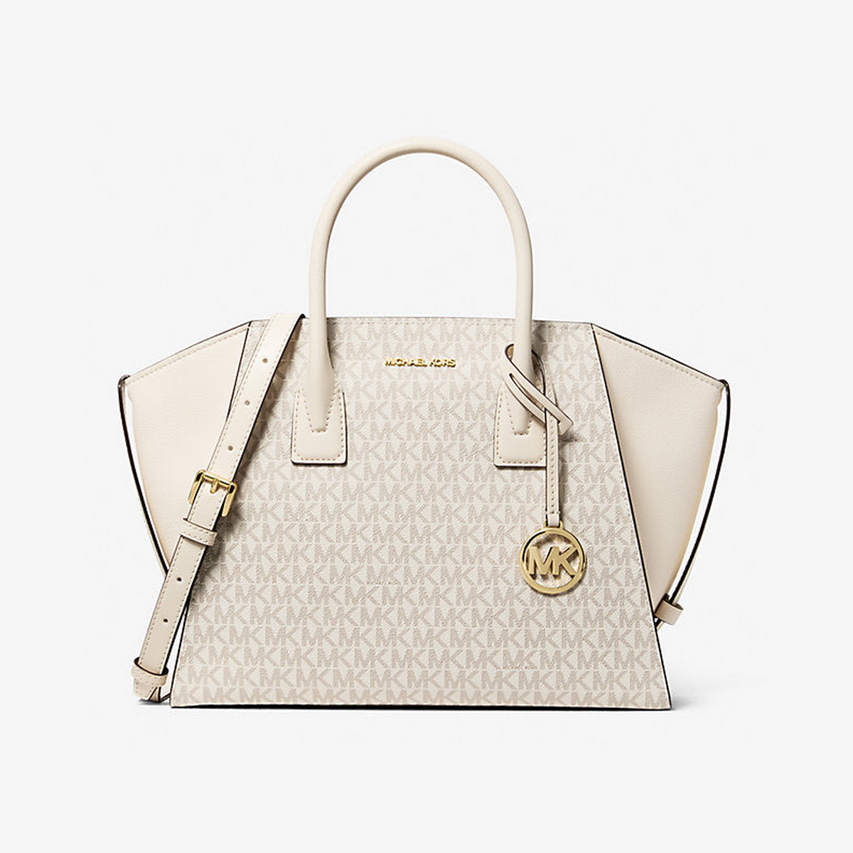 Avril Large Signature Logo Satchel