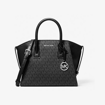 Avril Small Signature Logo Satchel