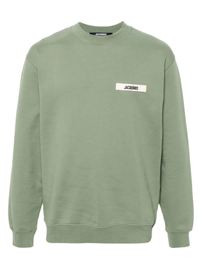 Jacquemus The Gros Grain Sweatshirt in Green
