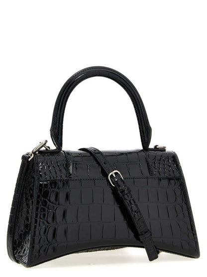 Balenciaga Black Hourglass Small Satchel Bag - Size: One Size Bags | Shop From The Mirage