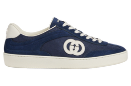 Gucci Interlocking G Sneaker Blue Suede