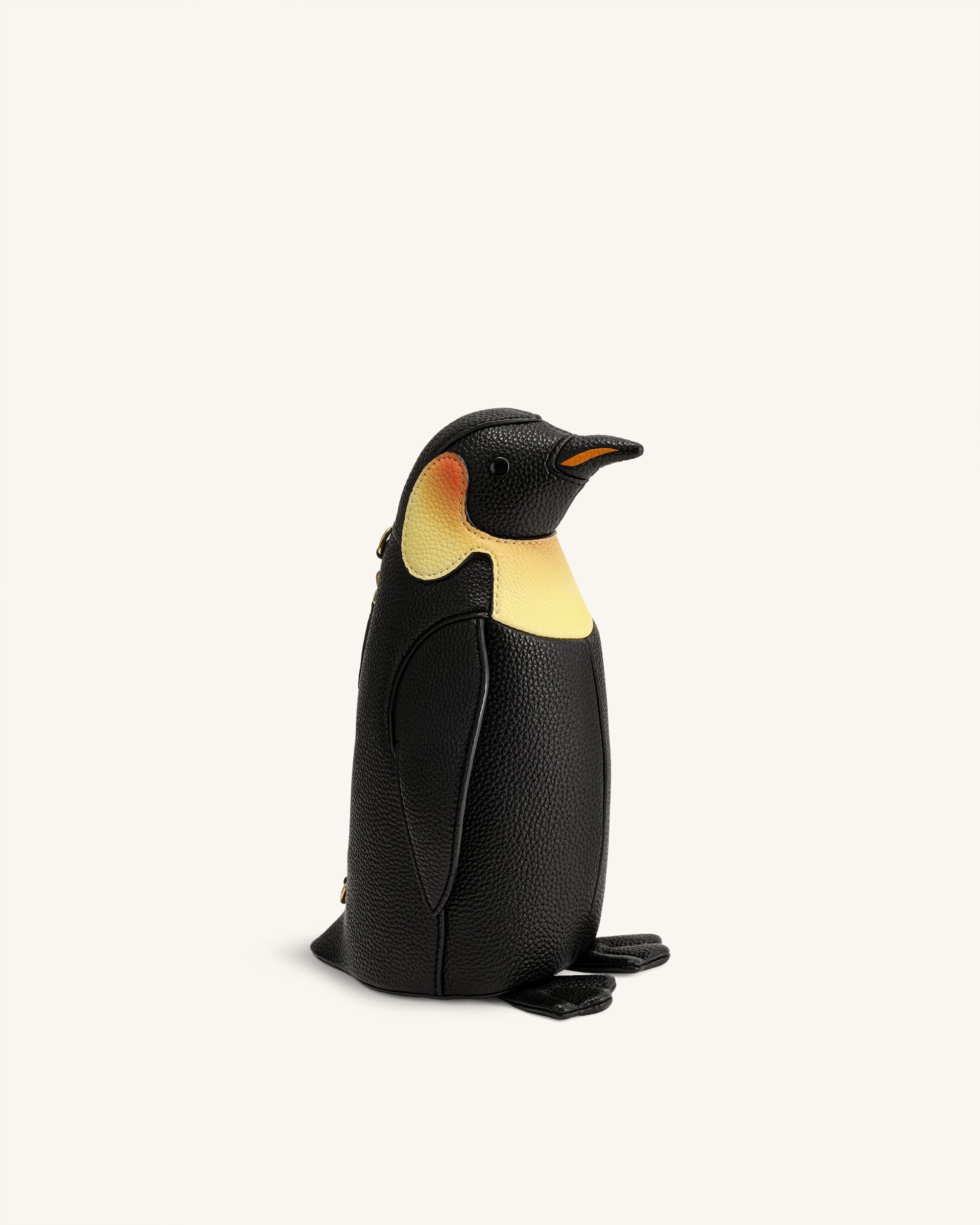 Pia Penguin Crossbody Bag - Black
