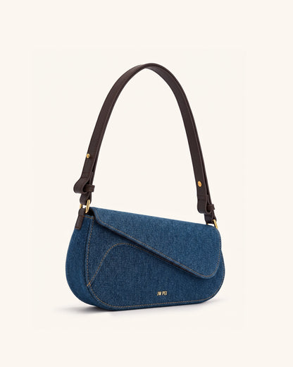 Addisyn Shoulder Bag - Brown Canvas