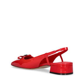 Ferragamo Marlina patent leather slingback pumps