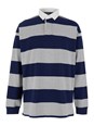 Polo ralph lauren "Big Fit" Multicolor Polo Shirt with Classic Collar and All-Over Striped Motif in Cotton Man