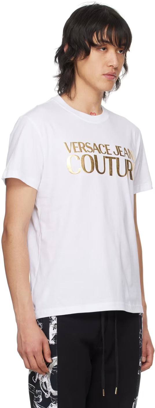 White Glittered T-Shirt