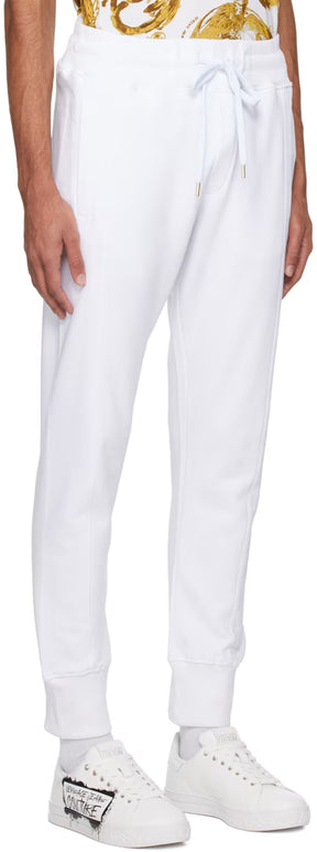 White Drawstring Sweatpants