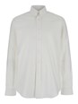 Givenchy White Shirt with Logo Embroidered on the Front in Cotton Man
