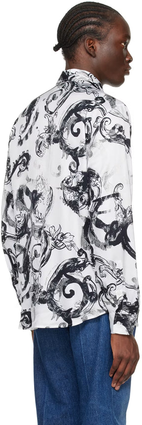 White Watercolour Shirt