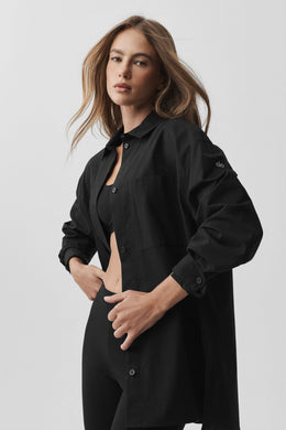 Cotton Real Deal Button Up Long Sleeve
