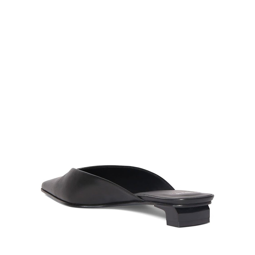 AMI PARIS AMI Paris 30mm Leather mules - Size: UK 4 Flats | Shop From The Mirage
