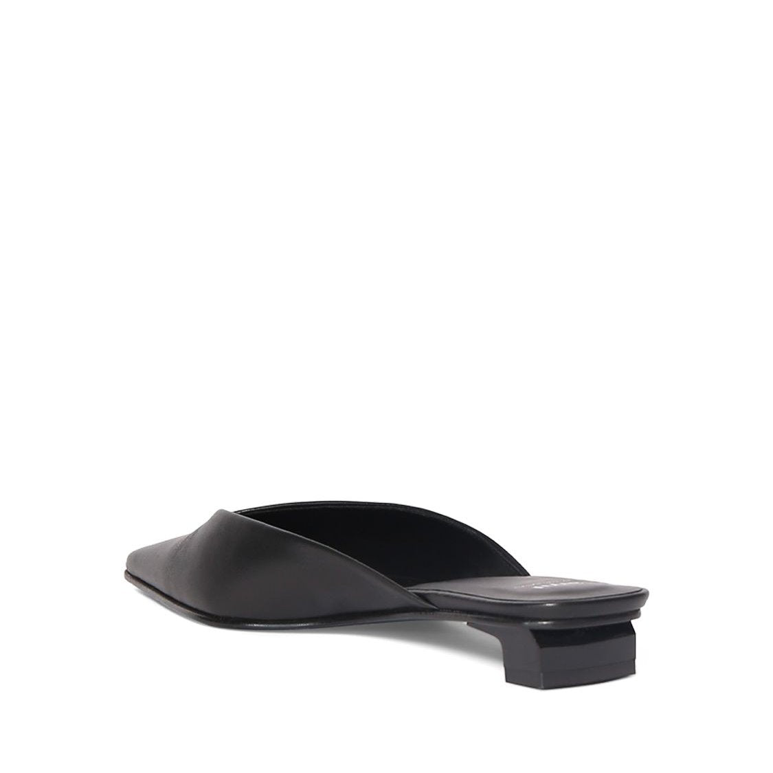 AMI PARIS AMI Paris 30mm Leather mules - Size: UK 4 Flats | Shop From The Mirage