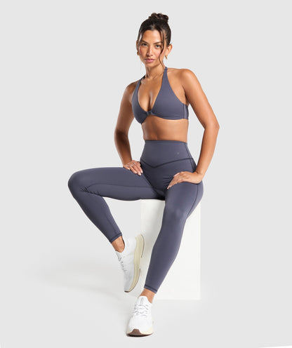 Gymshark Elevate Sports Bra - Heavy Blue