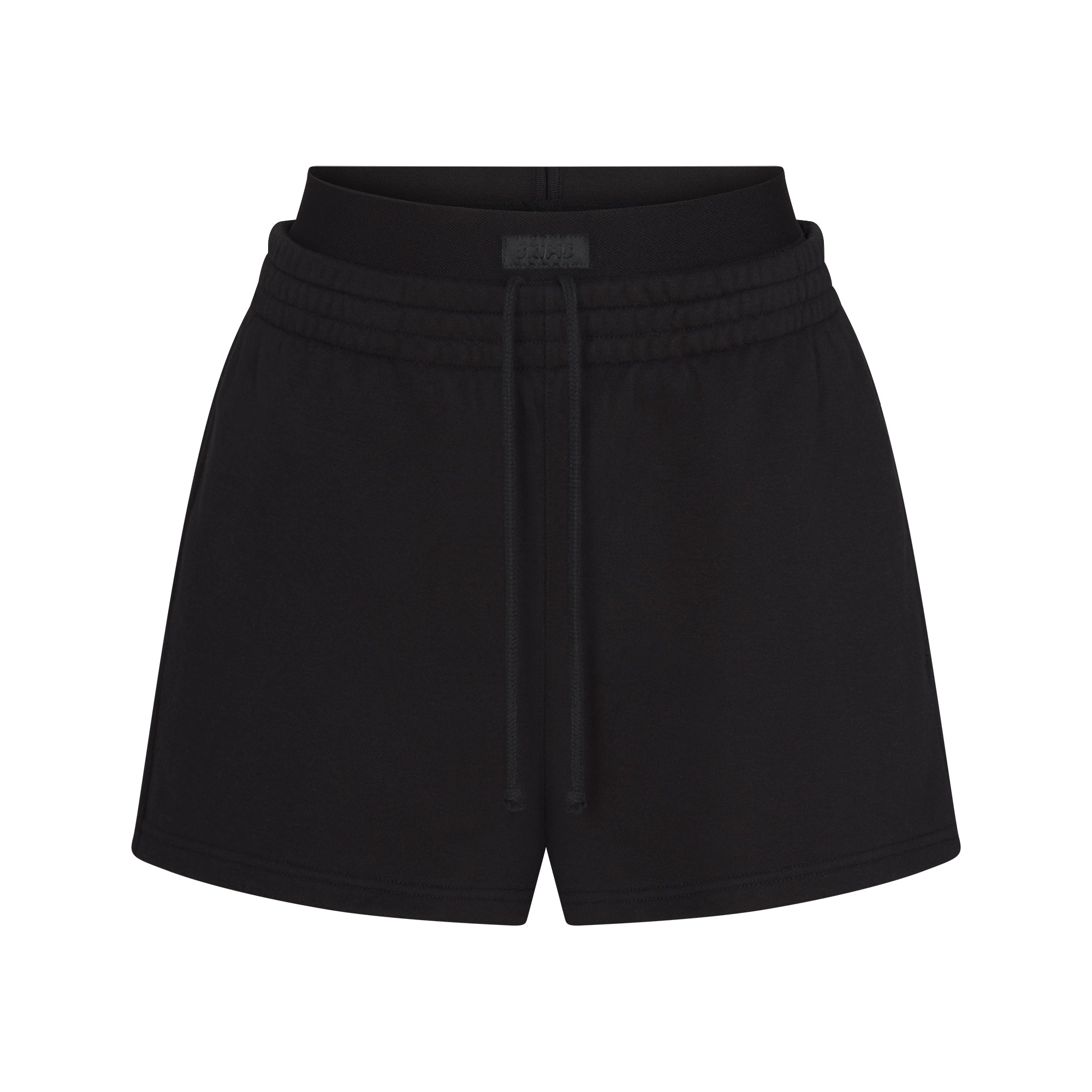 Cotton Fleece Double Waistband Short