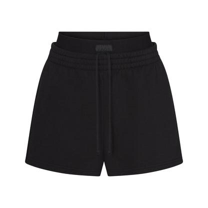 Cotton Fleece Double Waistband Short
