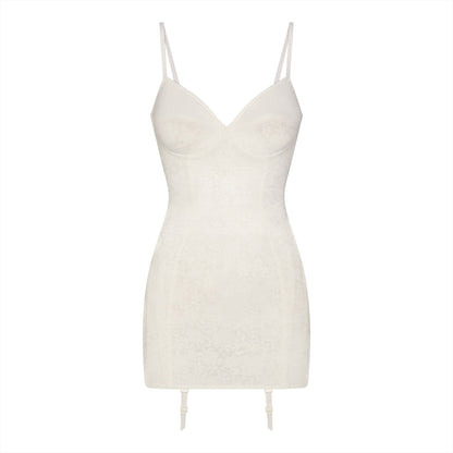 Lace Shapewear Mini Slip Dress