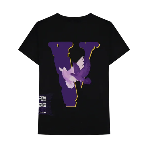 VLone x Nav Good Intentions Black Doves Tee
