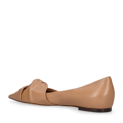 Jimmy Choo Jimmy 10mm Hedera leather ballerina flats - Size: UK 4 Flats | Shop From The Mirage