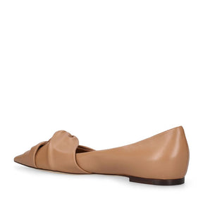 Jimmy 10mm Hedera leather ballerina flats